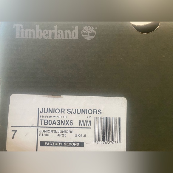 Junior’s Timberland Boots - Picture 4 of 5